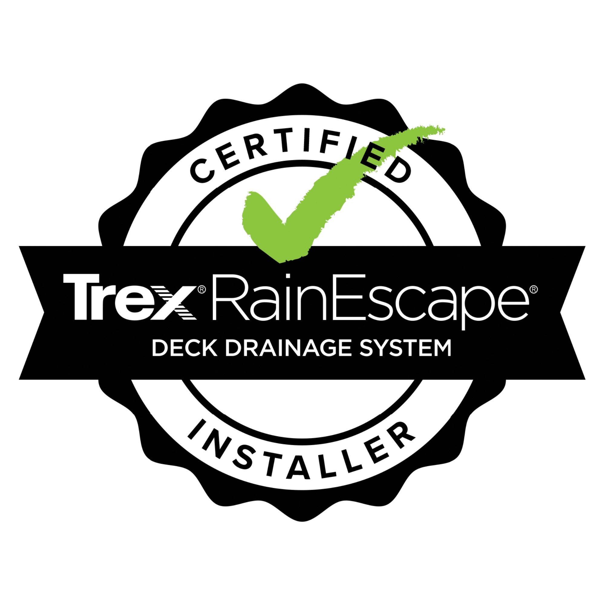 Trex RainEscape certified installer